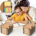 INSADA Christian Prayer Journal Bulk Spiral Notebook with Sticky Notes Small Notepad, 4.13x 5.43,for Friends Family religious Christmas Gifts (20 sets)