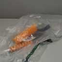 EcoNour 27" Aluminum Ice Scrapers for Car Windshield | Car Window Scraper and Snow Brush with Ergonomic Foam Grip Winter Accessories (Orange)