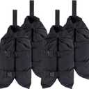 Canopy Weights Bag(192lbs) Set of 4, 1680D Heavy Duty Pop Up Tent Weights Sand Bags for Instant Outdoor Sun Shelter Canopy Patio Umbrella