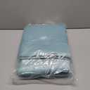 H.VERSAILTEX Bath Mat Memory Foam Set Bathroom Rug Set Flannel Velvety Bath Mat Luxury Extra Soft and Absorbent Non Slip Rugs for Bathroom/Bedroom Washable(2 Pack- 20"x 32"/ 17"x 24", Eggshell Blue)