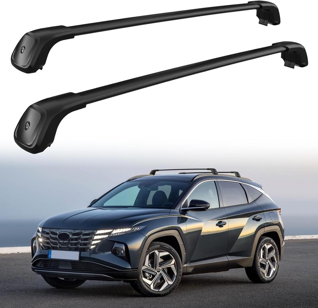 Snailfly 260 LBS Roof Rack Cross Bars Fit for 2022-2025 Hyundai Tucson SE SEL N Line Limited NX4 Upgraded Lockable Crossbars Accessories