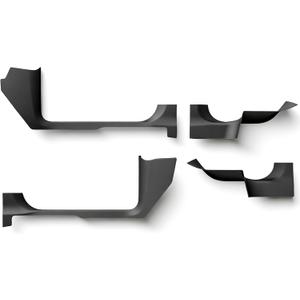 4PCS Front & Rear Door Entry Threshold Strip Protector Door Sill Protective Cover for Tesla Model Y Juniper 2025 2026 Accessories Anti-dust Pads Protector Cover.