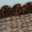 Toilet Paper Storage Basket Bathroom Counter Organizer Wicker Baskets for Organizing Cute Basket for Bedroom Nursery Room Kitchen Bathroom Decor -Dark Brown