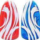 JOYIN 2 Pack Inflatable Body Boards for Water Slides, Swimming Pool Floating Learn to Swim, Summer Water Fun Toy for Kids (Red, Blue)