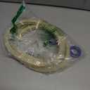 (1 Set) 8 3/8" Pool Light Lens Gasket and Stainless Pilot Screw - Exact Replacements for Pentair 79101600Z and 79104800 - Compatible with Pentair IntelliBrite, AmerLite, and SAM Amerlite Lights (Beige)