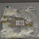 Ramadan Mubarak Wreaths, Artificial White Phalaenopsis Wreath Decorations for Front Door, 12IN Round Metal Hoop Floral Hanging Garland for Wall Window Indoors Outdoor Farmhouse Decor