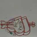 [Large Size & Remote Control] 2 Pack Valentines Day Decorations 12 Inch Windows Lights 88 LED Red & Pink Cupid's Arrow Hearts Lights 8 Modes Timer USB Powered Valentines Decor for Wedding Anniversary,Red & Pink