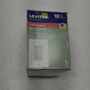 Leviton 1-Gang 1-Decora Midway Nylon Wallplate 10 Pack, PJ26-WM, White
