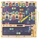 Wooden Magnetic Alphabet Maze Letter Puzzle, Montessori Fine Motor Skills Toys for Boys Girls 3 4 5 Years Old, ABC Learning Toys for Kids Age 3+, Christmas, Birthday Present