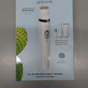 Conair GIRLBOMB All-in-One Face/Body Trimmer and Shaver Set for Women, Wet/Dry, Rechargeable (6 Piece Set, White)