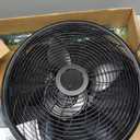 Lasko Pedestal Fan, Oscillating Fan for Bedroom with Adjustable Height and 3 Cooling Speeds, Portable, 18", Black, 1827
