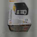 Toastmaster 2-Slice Cool Touch Toaster, black with stainless accent