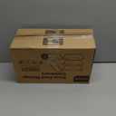 KOMUEE 30 oz 5 Pack Glass Meal Prep Containers, Glass Storage Containers with Lids - Dishwahser, Microwave, Oven and Freezer Safe (Gray)