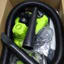 Cordless Leaf Blower with 2 Batteries, Charger & Dust Bag, 2-in-1 20V Cordless Vacuum Cleaner with Self-Locking Switch, Handheld Battery Powered Small Blower for Lawn Care/Dust/Pet Hair/Inflatable Bed