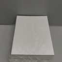 Geosar 200 Sheet Linen Cardstock Invitation Cardstock Heavyweight Printer Paper 92lb 250gsm Index Cards for Printer Cover Postcards Blank Flash Note Greeting (White)