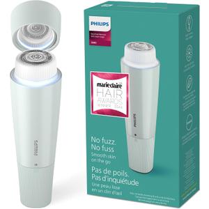 Philips Beauty Series 5000 Electric Shaver and Personal Groomer for Women, Cordless & Compact, Hypoallergenic Head, Gentle & Quick Hair Removal Easy Touch Ups, Mint Green, BRR474/00 (1 Count (Pack of 1))