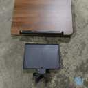 Haweah Lectern Podium Stand - Dual-Use Floor and Desktop Book Holder Stand, Height Adjustable Podium Lectern for Church, Weddings,Speech,Classroom-Black