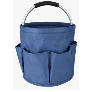 Tool Bag Organizer for men, Heavy Duty ToolBag, Box Organization Bucket Tool Organizers Beach Tote Bag - Swim Pool Bag for Gym Grocery Travel Work Lunchbox Gardening (Blue)