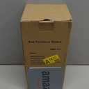 Bed Furniture Riser 4 inches, Versatile Bed and Furniture Riser - Heavy Duty, Stackable, Supports 550 lbs Each Riser - Set of 8, Black (Black-Set of 4, 4 Inch)