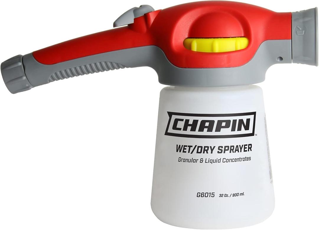 Chapin International G6015 Wet/Dry Hose-End Sprayer, Translucent (No Size)