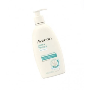 Aveeno Calm + Restore Daily Body Wash for Sensitive, Delicate Skin, Gentle Clean
