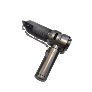 Car Vacuum Portable Mini Cordless Cleaner for Home(Dark Silver)