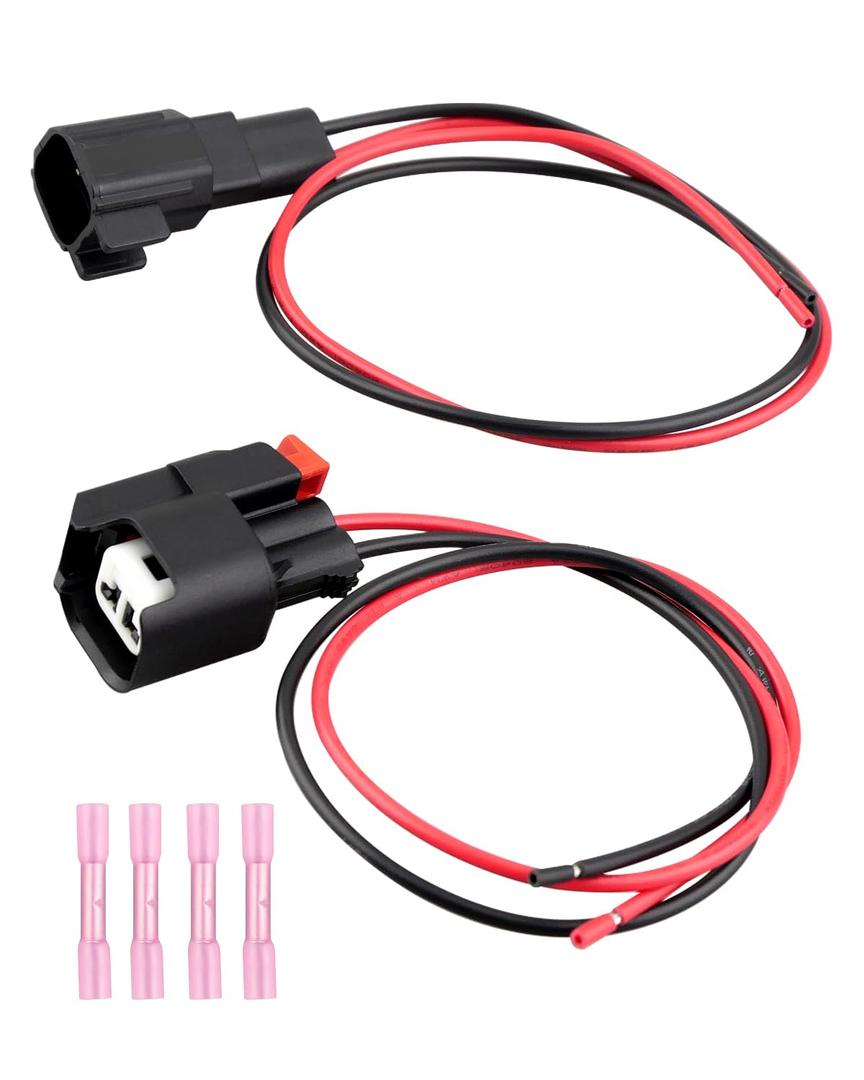 2 Pin ABS Wheel Speed Sensor Connector Fit for Ram 2500 2011-2024, Replace 68457707AB