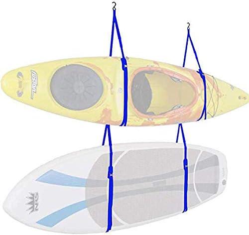 Indoor Kayak Storage Kayak Straps Storage System-Hang Two pack