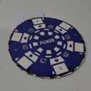 12 Pcs Casino Theme Party Decorations 9 Inch Large Poker Chip Favor Boxes Jumbo Chip Table Centerpiece for Game Night New Year Prom Party Supplies, Multicolor