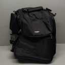 Relavel Hair Tools Travel Bag Hair Stylist Backpack Hairdresser Cosmetology Bag, Heat Insulation Full Layer for Curling Iron, Hair Straightener, Travel Accessories Train Case Barber Organizer, Black