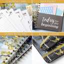 2026 Planner - Weekly & Monthly Planner 2026, January 2026 - December 2026, 6.4" x 8.5", Durable Metal Rings, Elastic Closure, 12 Monthly Tabs, Back Pocket