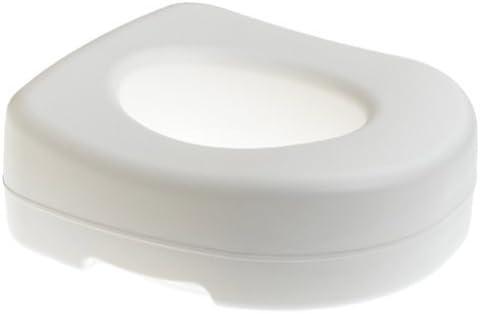 Carex Raised Toilet Seat, 5 1/2