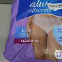 Always Discreet Adult Diapers for Women, Incontinence Underwear, Postpartum Essentials, Disposable Briefs, Max Absorbency, Bladder Leak Protection, Large, 17ct