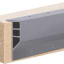 10-Pack Full Face Dock Bumpers, Heavy-Duty Marine Fender Set, Rub Rail & Piling Protection for Boats/Piers (10pcs x 19.7", Grey)