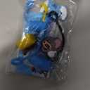 5Pcs 0.4in/10mm Diameter Cute Silicone Straw Covers Cap for Stanley Cup, Dust-Proof Drinking Straw Reusable Straw Tips Lids. (Jerry & Smurf Family)