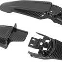 Dirt Protector, Front Rear Mud Guard High Strength ABS for Light Bee X S (Carbon Fiber)