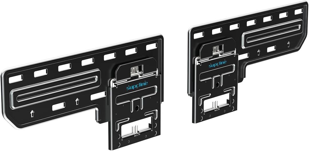 Supcline Ultra Slim TV Wall Mount for 42 to 100 inch Flat & Frame TVs Only, 0.31 Low Profile Flat to Wall TV Mount, Micro Gap Wall Mount tv Bracket, Hold up to 176 lbs, Blends in Any Interior