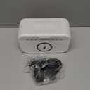 Alarm Clock Speaker Wireless Charger, Digital Alarm Clocks Bedrooms Bluetooth, Alarm Clock Dimmable Light Bedrooms Dual Alarm Snooze Dimmer 12 24H RGB Night Light Bluetooth USB AUX, White