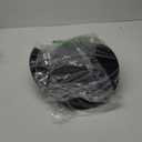 Lanzom Women Men Retro Felt Wide Brim Western Cowboy Cowgirl Hat Dress Up Hat with Wind Lanyard (Medium-Large, Black)