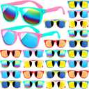 Kids Sunglasses Bulk Party Favors, 24Pack Kids Sunglasses Party Favors with UV400 Protection for Boys and Girls, Party Favor, Birthday Graduation Party Supplies.