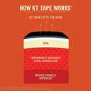 KT Tape PRO Extreme, Synthetic Jumbo Kinesiology Athletic Tape, 150 Count, 10” Precut Strips, Titan Tan