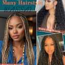 Grey Braiding Hair Deep Wave Bulk Hair for Braiding, No Weft Curly Braiding Hair Extensions for Boho Braids Wet and Wavy Bohemian Braiding Bundles Hair Extensions (18 Inch, 200G, 1B / Gray)