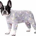 Dog Surgery Recovery Suit, Long Sleeve Onesie for l Dogs, X-Large, Horse, Polycotto