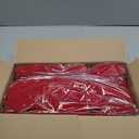 Iceyyyy 4 Pcs Large Christmas Bow,35.4" x 17.1" Red Velvet Golden Edged Bows,Christmas Tree Topper Ornament Bows for Valentine Wreath Xmas Home Front Door Decoration