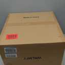 Large Glass Pendant Lighting, Hammered Lampshade Chandelier with Height Adjustable Hanging Rods, Brass Gold Chandelier for Dining Living Room Kitchen Island (Smoked Grey, 14 Inch)