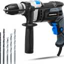 Hammerhead 7.5-Amp 1/2 Inch Variable Speed Hammer Drill with 6pcs Bit - HAHD075