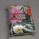 Set of 3 Hawaii Arch Backdrop Cover, 4ft, 5ft, 6ft Tropical Theme Birthday Party Decoration, Spandex Fitted Arch Stand Covers for Summer Beach Birthday Party (Colorful, Floral, Bamboo)