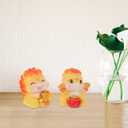 MAGICLULU Mini Horse Statue, 2PCS 2026 Year of Horse Mini Statues, Resin Zodiac Equine Figurines for Car Dashboard & Office Desk, Lunar New Year Mascot, Lucky Feng Shui Ornaments