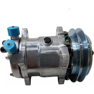 A/C Compressor - Compatible with Komatsu D31EX-22, D37EX, D37PX - SD5H14, 12Y-979-1771