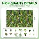 Artificial 80x120 in (67 Sqft) Boxwood Grass Wall Backdrop Roll
UV-Anti Faux Green Leaf Privacy Fence, Garden/Backyard/Patio/Balcony/Party Greenery Hedge Backdrop, Indoor Outdoor Decor